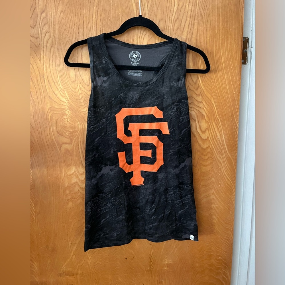 MLB SF Giants Racerback tie dye tank top XL